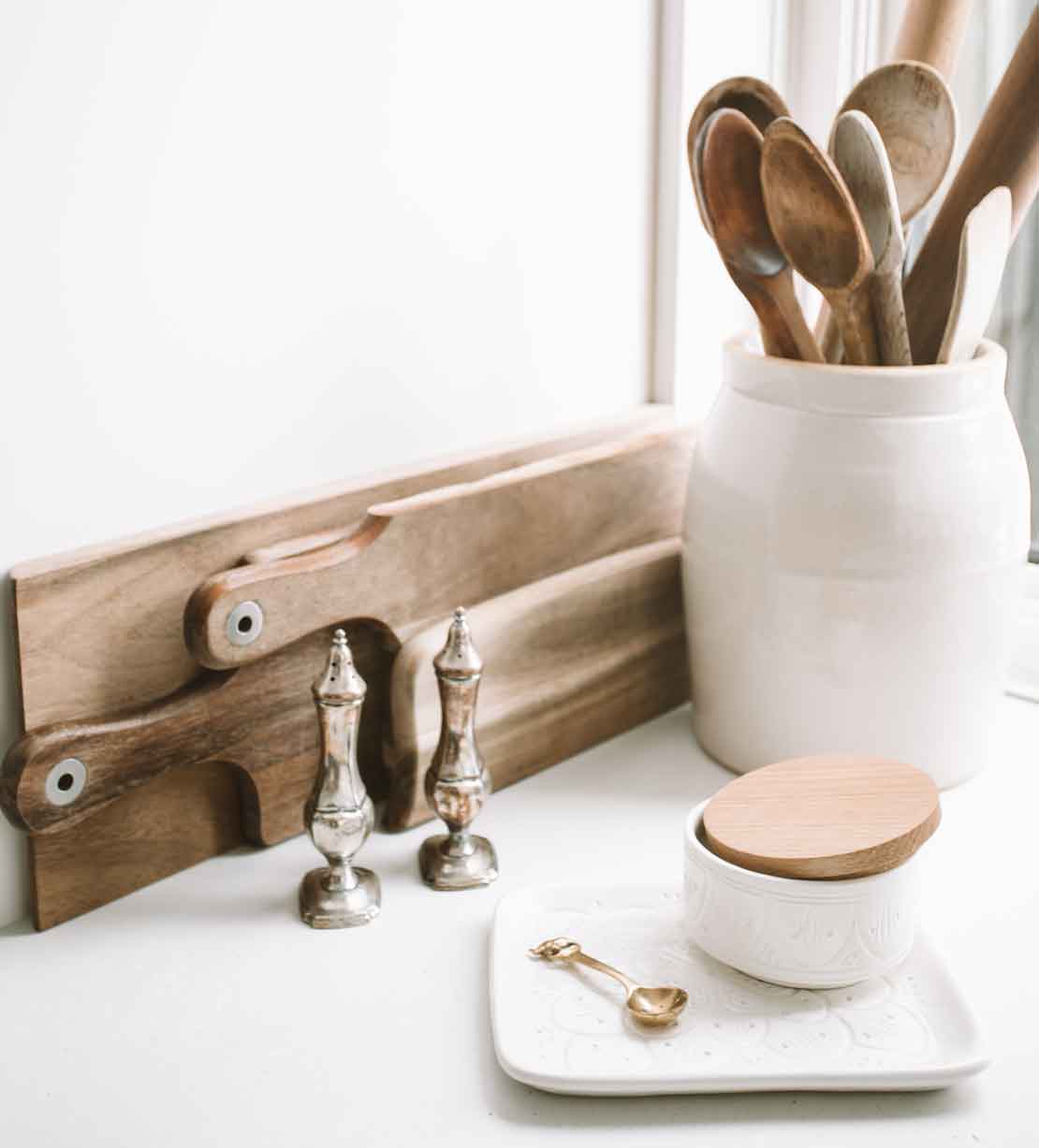 Take care of wooden kitchen utensils in 3 easy steps